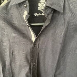 8 English Laundry brand long sleeve shirts - large
